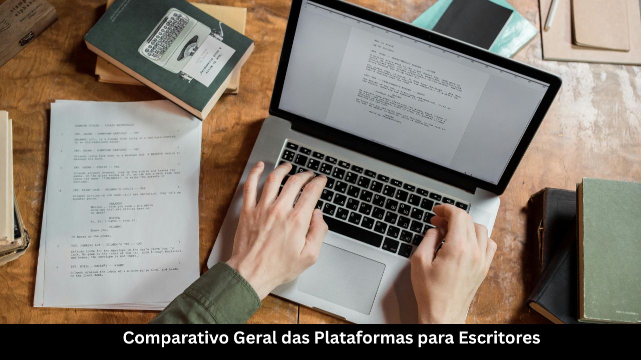 Comparativo Geral das Plataformas para Escritores