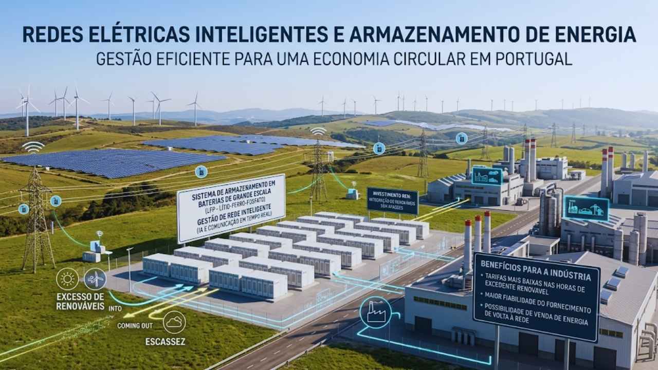 Redes Elétricas Inteligentes e Armazenamento de Energia