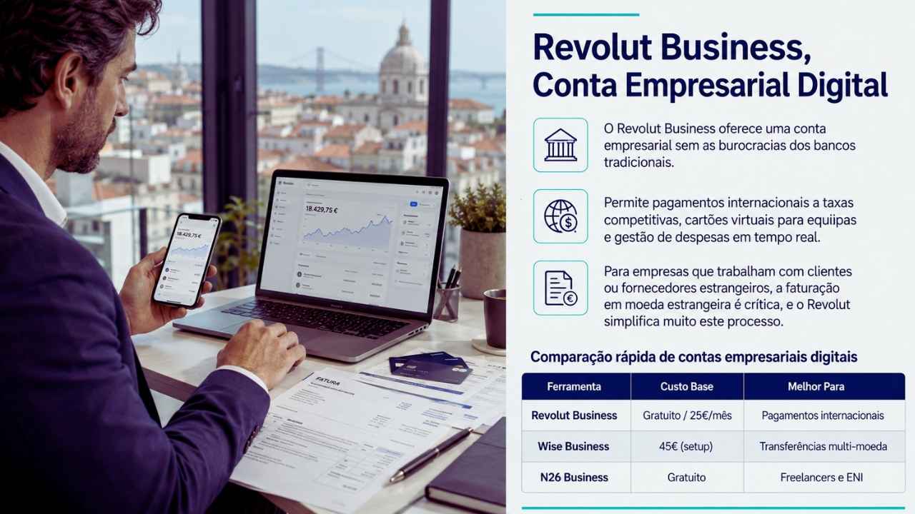 Revolut Business, Conta Empresarial Digital