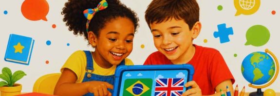 aplicativos bilíngues educativos para crianças