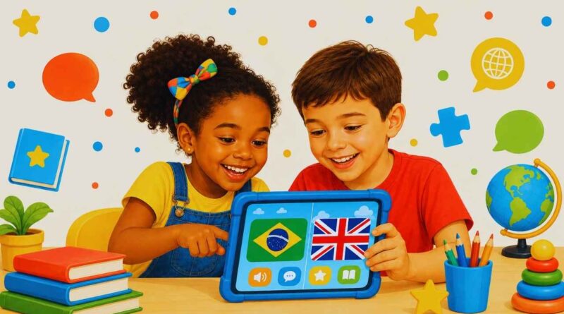 aplicativos bilíngues educativos para crianças