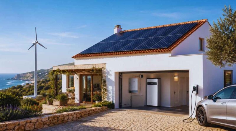 energia renovável residencial em Portugal