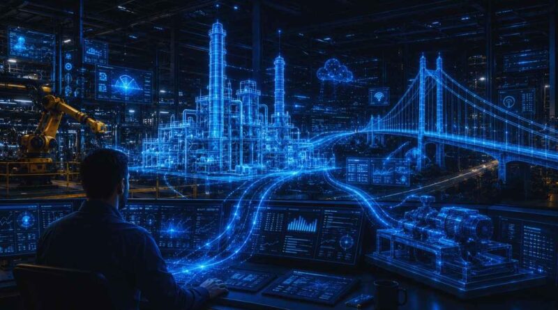 projetos de gêmeo digital com ROI mensurável
