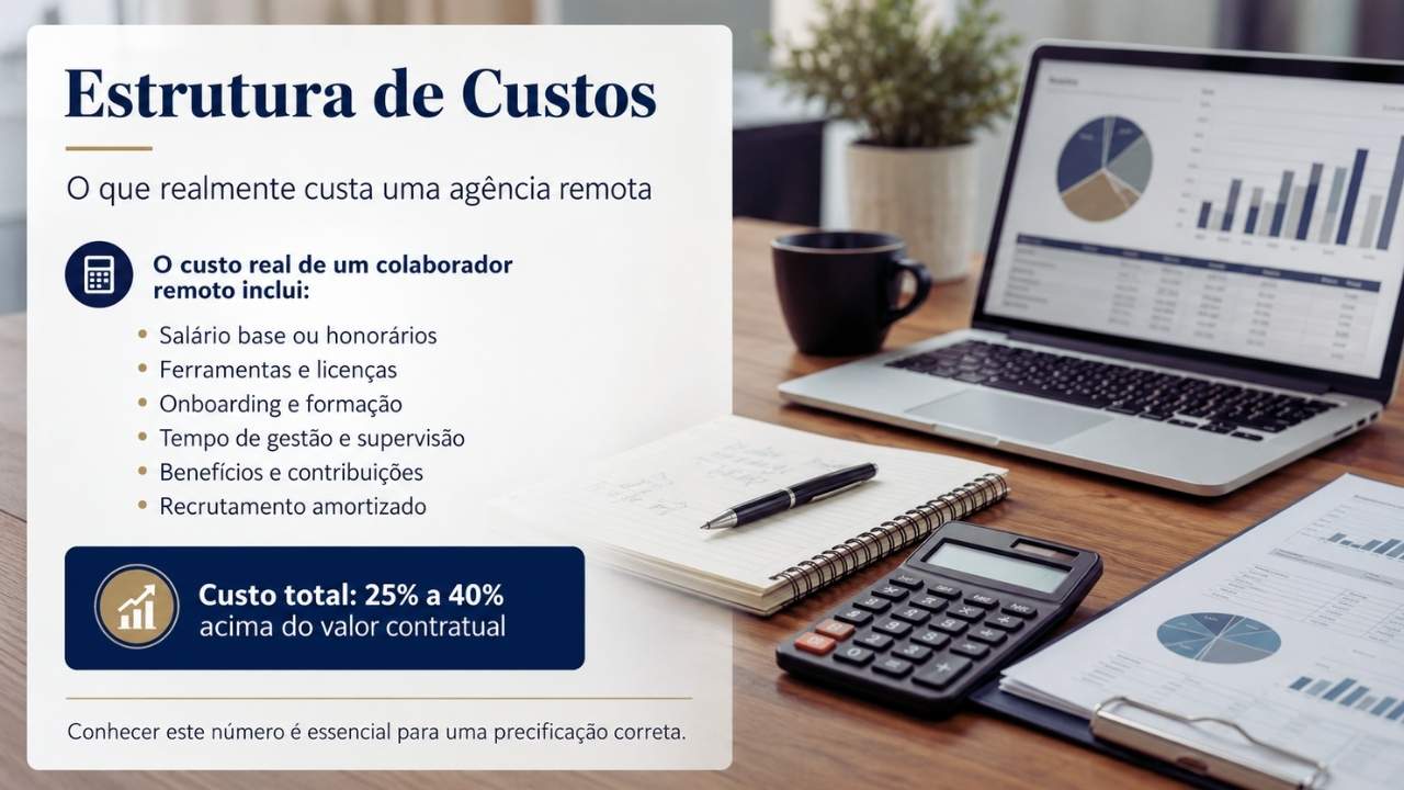 Estrutura de Custos: O Que Realmente Custa uma Agência Remota