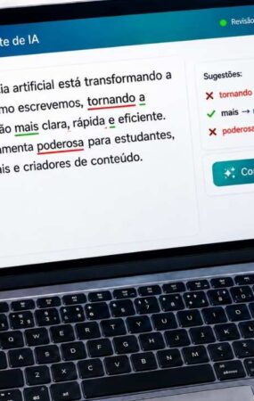 Ferramentas de revisão e edição de texto com IA