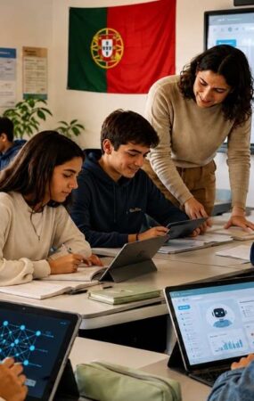 IA na educação em Portugal