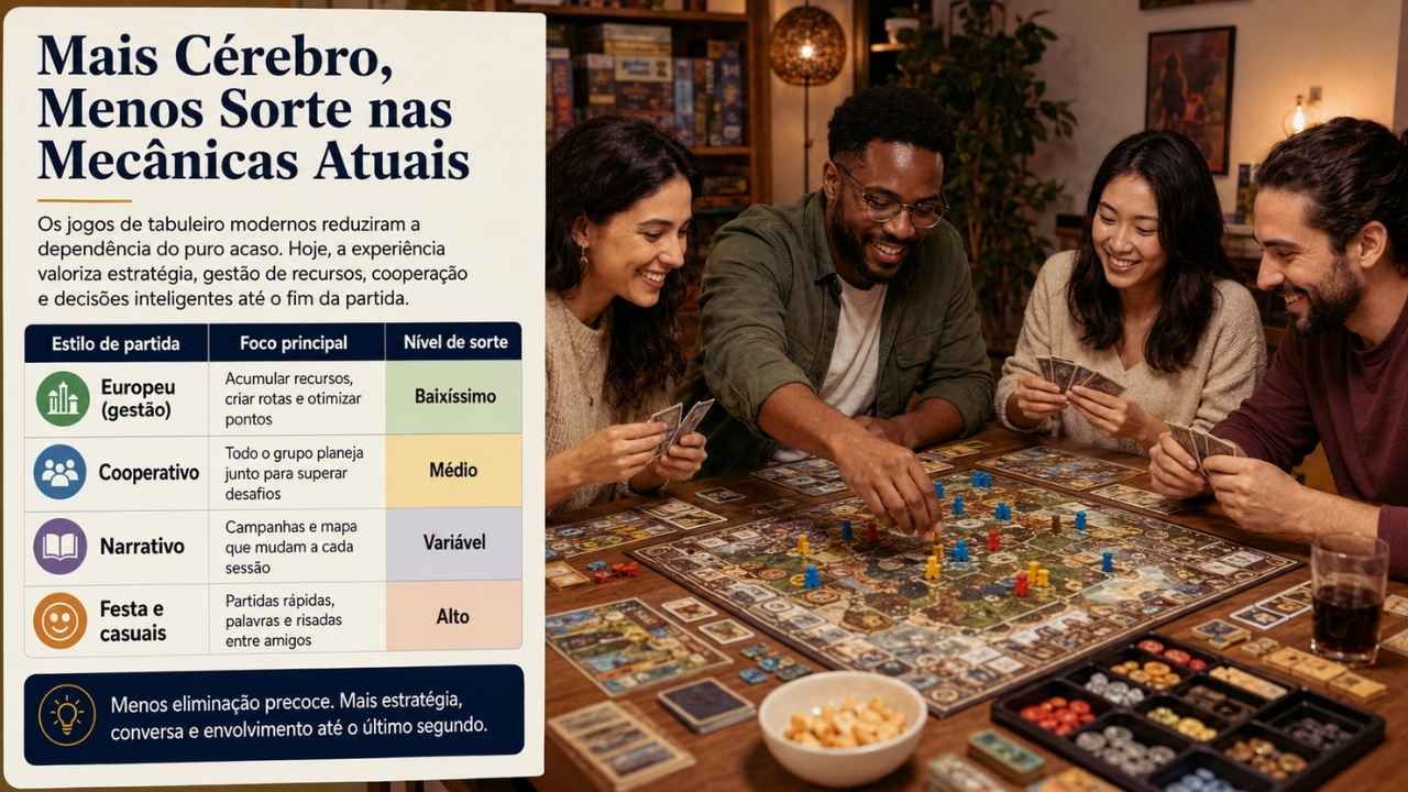 Mais Cérebro, Menos Sorte nas Mecânicas Atuais