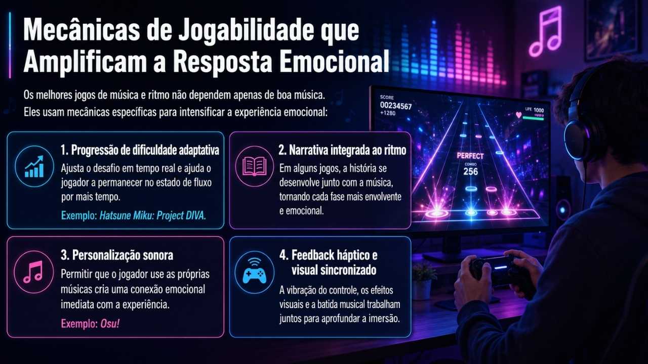 Mecânicas de Jogabilidade que Amplificam a Resposta Emocional