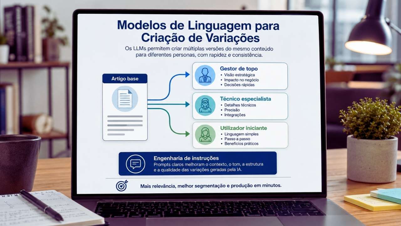 Modelos de Linguagem para Criação de Variações