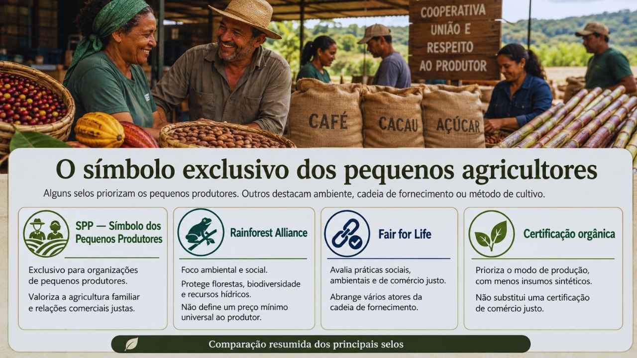 O simbolo exclusivo dos pequenos agricultores