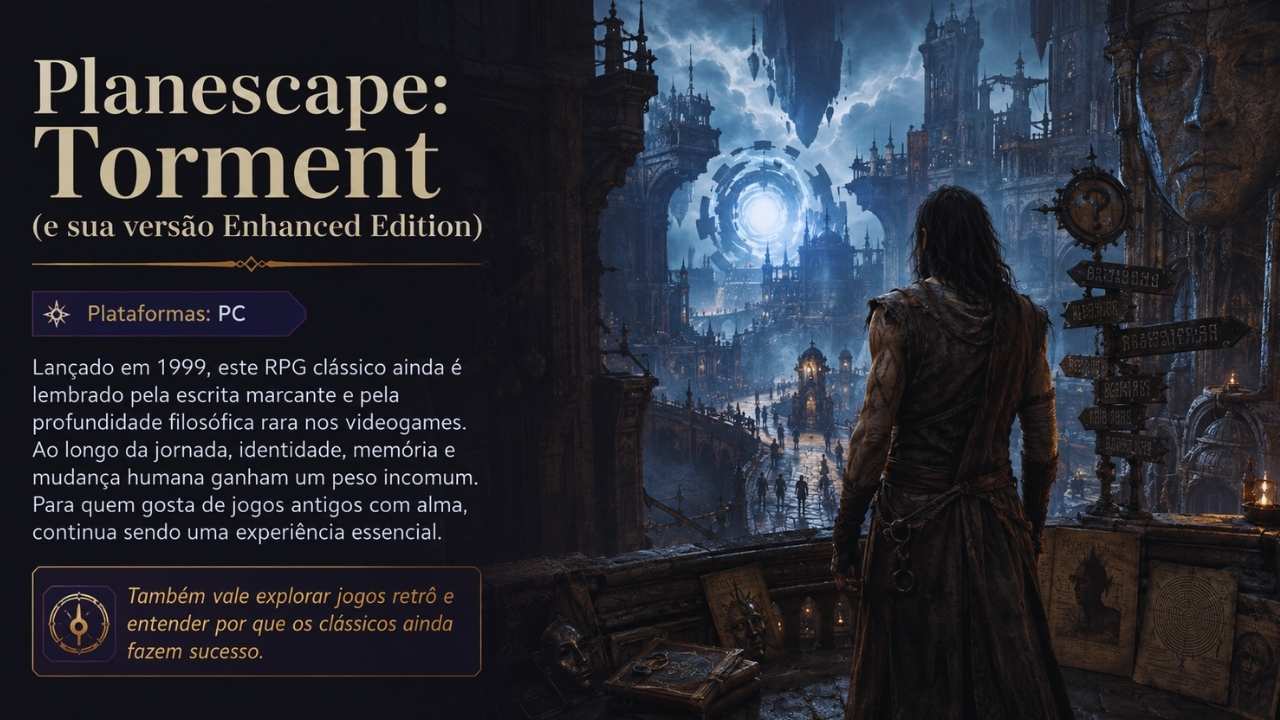 Planescape: Torment (e sua versão Enhanced Edition)