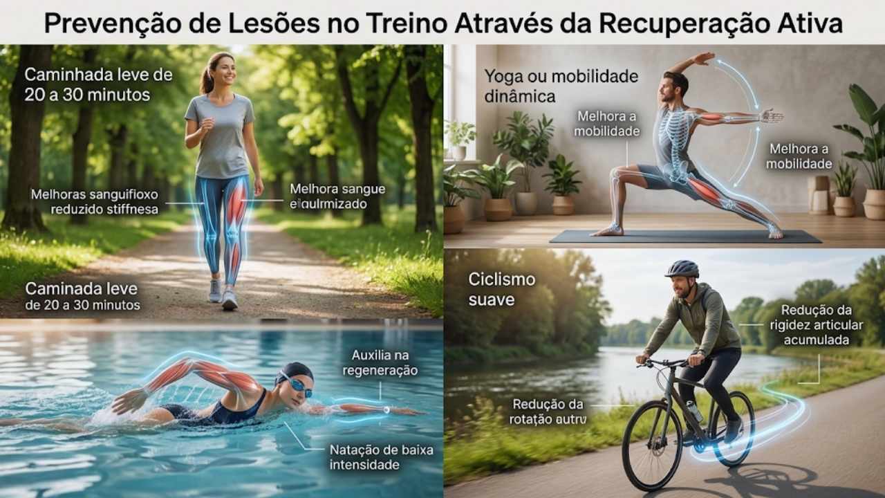 Prevenção de Lesões no Treino Através da Recuperação Ativa
