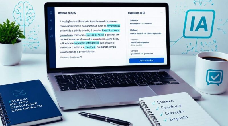 ferramentas de revisão e edição com IA