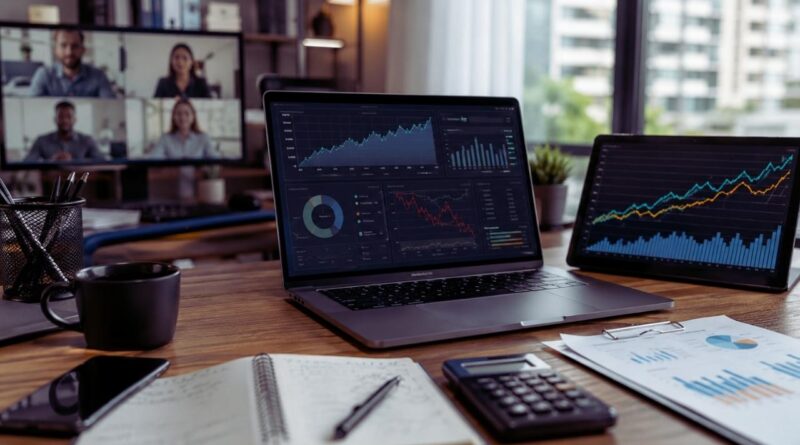 gestão financeira de agência remota