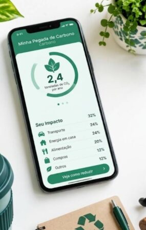 Apps para reduzir a pegada de carbono em Portugal
