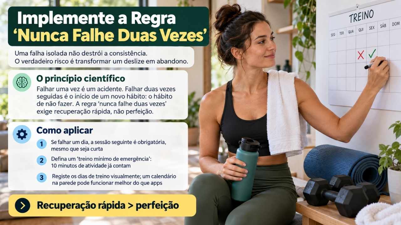 Implemente a Regra "Nunca Falhe Duas Vezes"