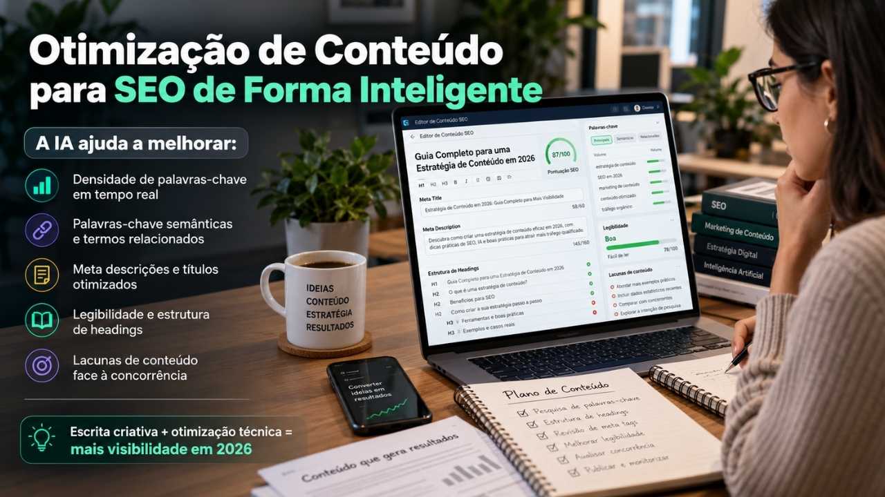 Otimização de Conteúdo para SEO de Forma Inteligente