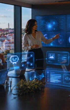 casos de uso de IA generativa em empresas em Portugal