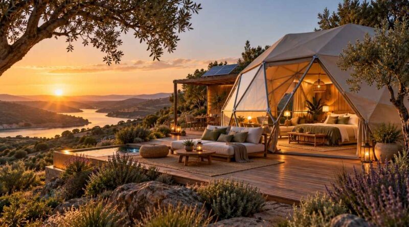 glamping sustentável em Portugal