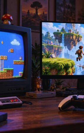 história dos jogos de plataforma