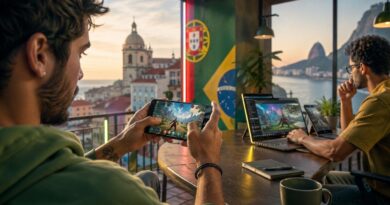 mercado de jogos mobile em Portugal e Brasil