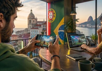 mercado de jogos mobile em Portugal e Brasil