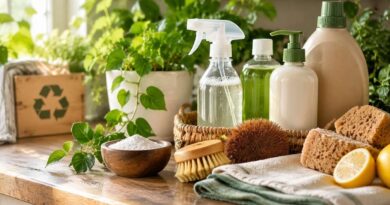 produtos de limpeza biodegradáveis
