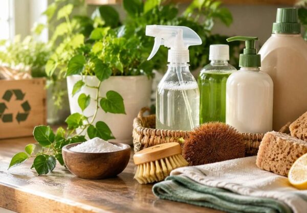 produtos de limpeza biodegradáveis