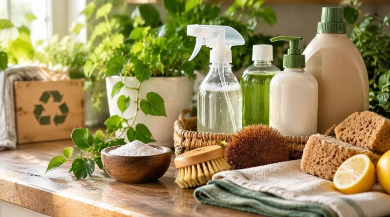 produtos de limpeza biodegradáveis