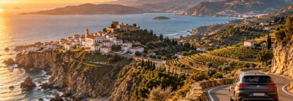viagem de carro Portugal e Espanha
