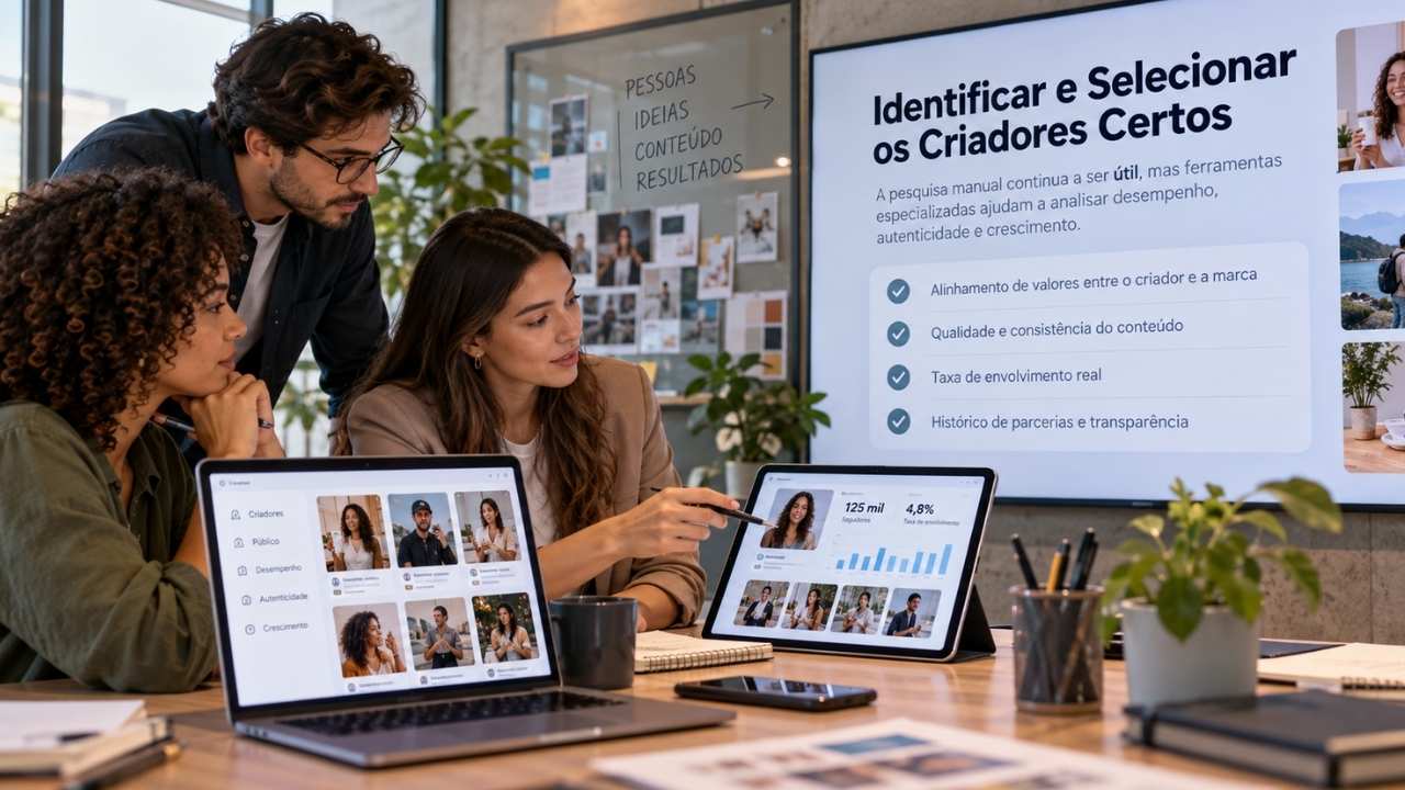 Identificar e Selecionar os Criadores Certos