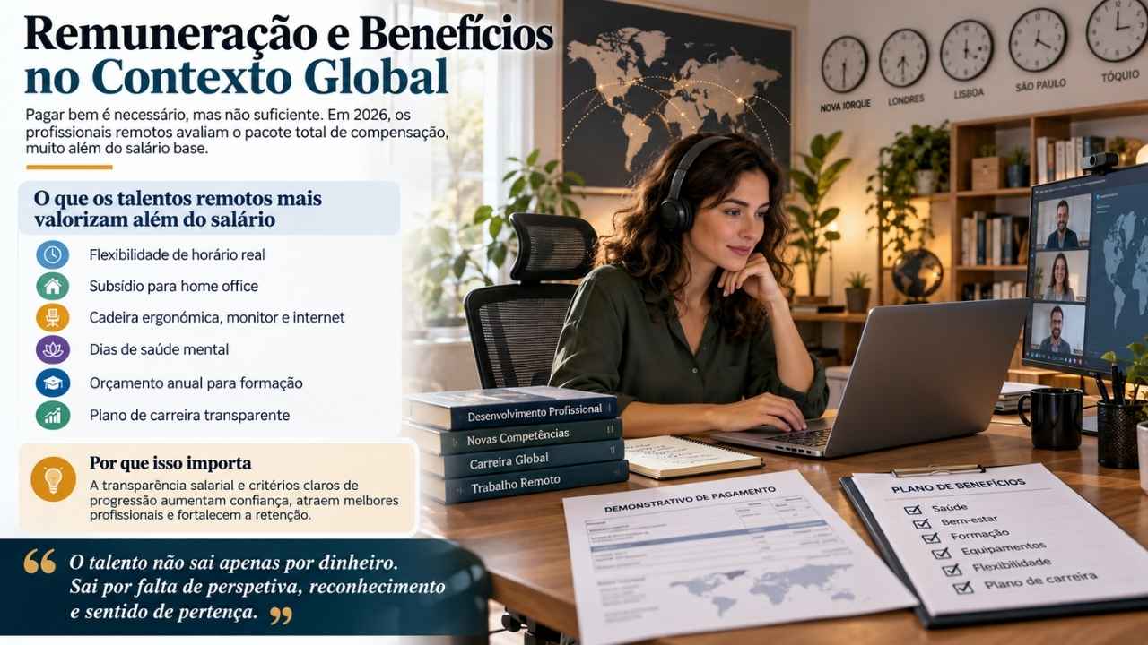 Remuneração e Benefícios no Contexto Global
