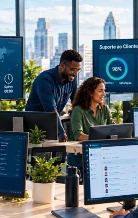 Suporte ao cliente SaaS B2B