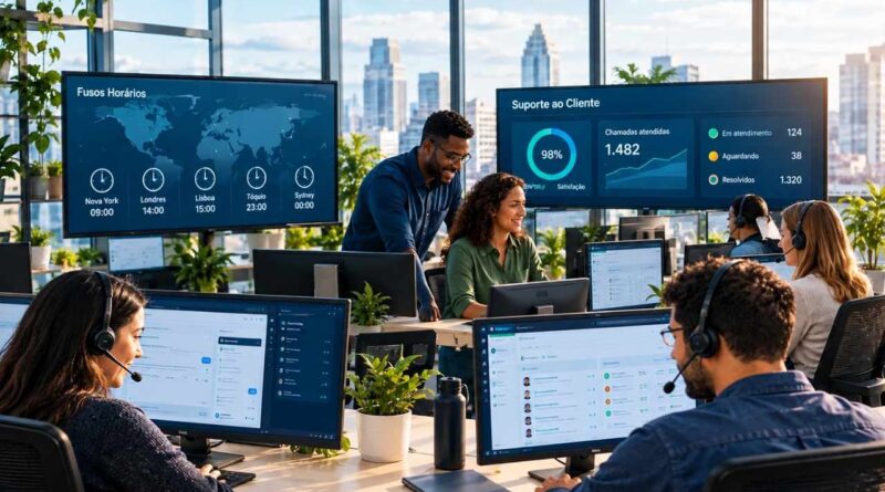 Suporte ao cliente SaaS B2B