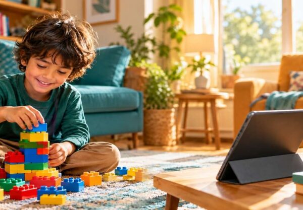 tempo de tela infantil
