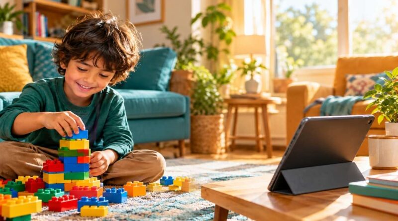 tempo de tela infantil